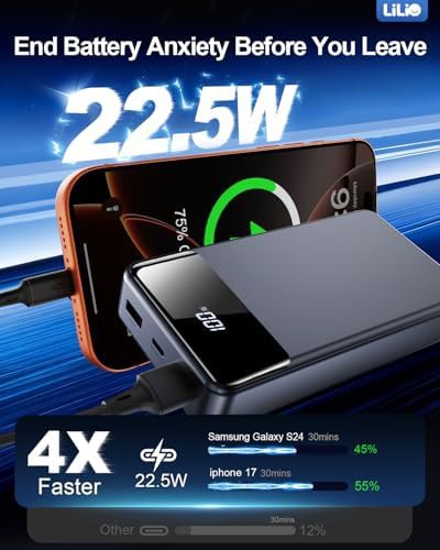 Fast charge battery pack 60000mAh capacity — photo 3