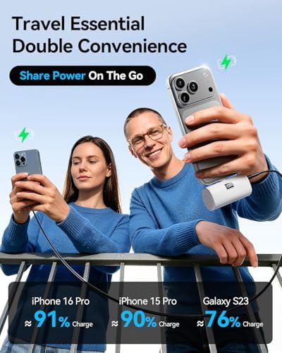 Mini USB-C fast charging power bank — photo 4