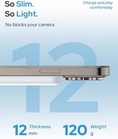 Slim magnetic wireless power bank — photo 4