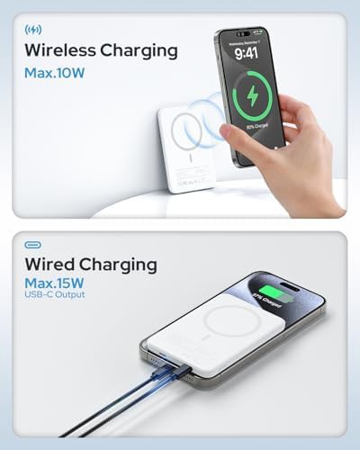 Slim magnetic wireless power bank — photo 5