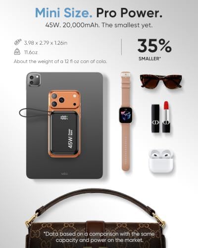 Fast charging 20000mAh travel power bank — photo 3