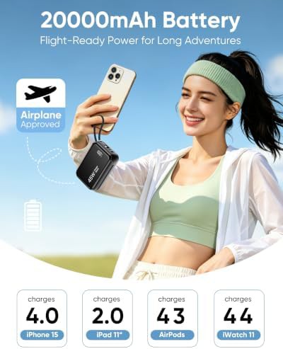 Fast charging 20000mAh travel power bank — photo 4