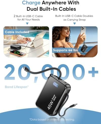 Fast charging 20000mAh travel power bank — photo 5