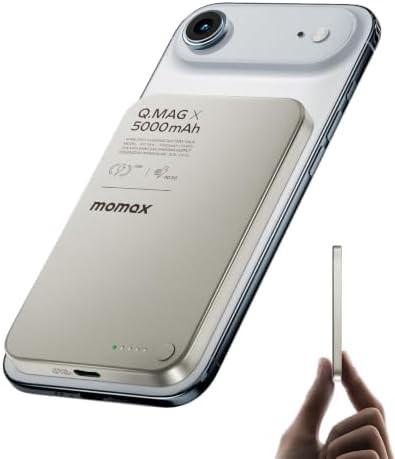 Slim magnetic travel battery pack 5000mAh